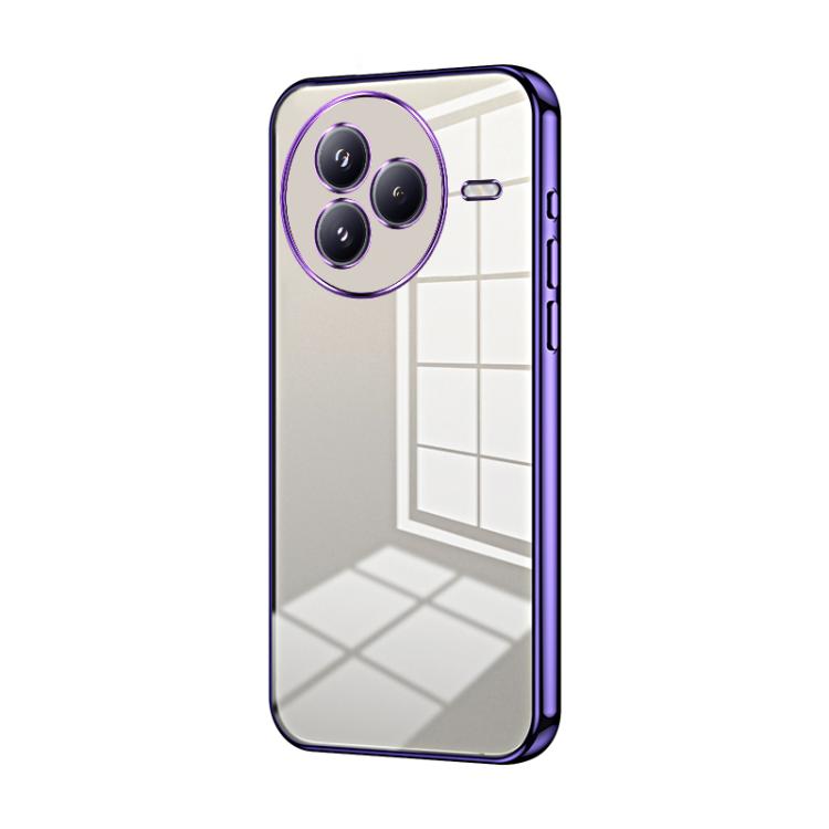 Transparent Plating Fine Hole Phone Case, For Xiaomi Civi 5 Pro, For Xiaomi 15 Pro, For Xiaomi 15