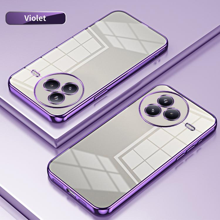 Transparent Plating Fine Hole Phone Case, For Xiaomi Civi 5 Pro, For Xiaomi 15 Pro, For Xiaomi 15