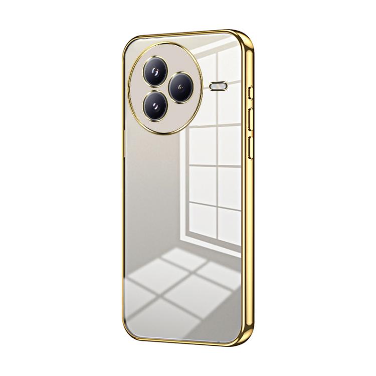 Transparent Plating Fine Hole Phone Case, For Xiaomi Civi 5 Pro, For Xiaomi 15 Pro, For Xiaomi 15