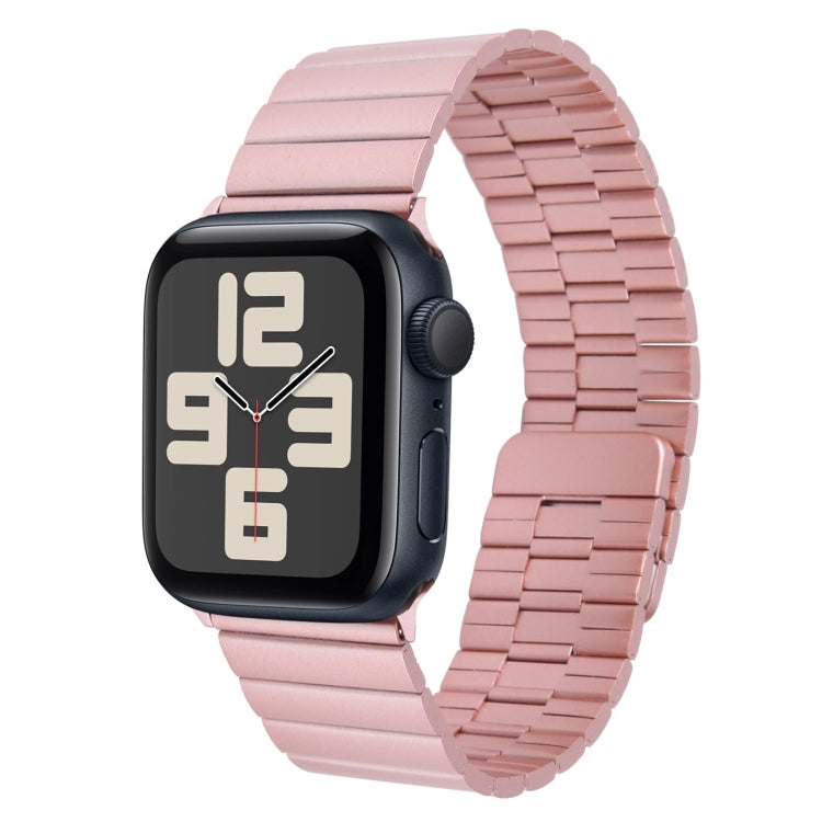 Bamboo Stainless Steel Magnetic Watch Band, For Apple Watch SE 2023 44mm, For Apple Watch SE 2023 40mm, For Apple Watch Ultra 2 49mm, For Apple Watch Series 9 45mm