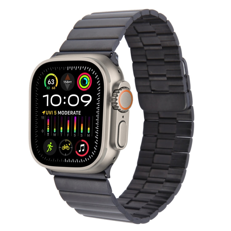 Bamboo Stainless Steel Magnetic Watch Band, For Apple Watch SE 2023 44mm, For Apple Watch SE 2023 40mm, For Apple Watch Ultra 2 49mm