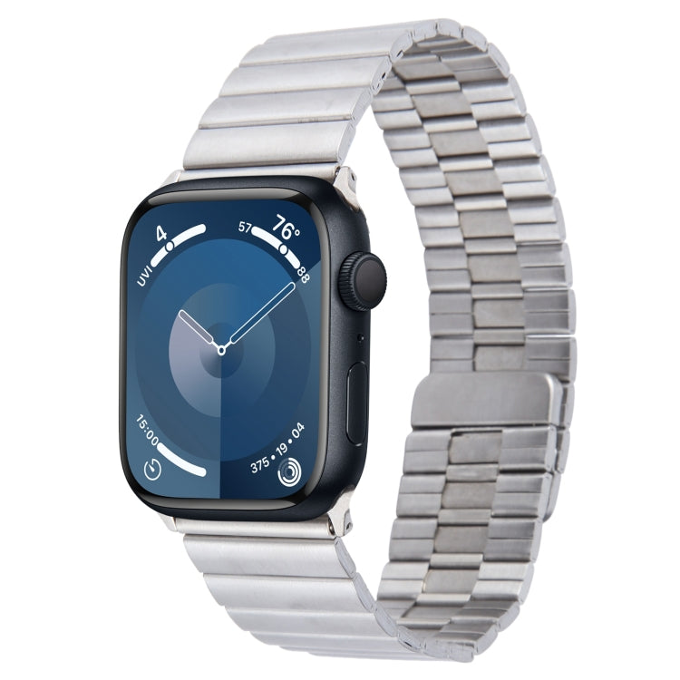 Bamboo Stainless Steel Magnetic Watch Band, For Apple Watch Series 9 45mm, For Apple Watch Series 9 41mm, For Apple Watch Ultra 49mm