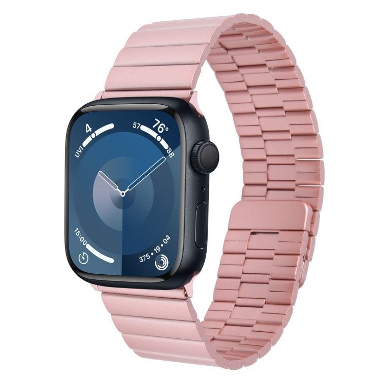 Bamboo Stainless Steel Magnetic Watch Band, For Apple Watch Series 9 45mm, For Apple Watch Series 9 41mm, For Apple Watch Ultra 49mm