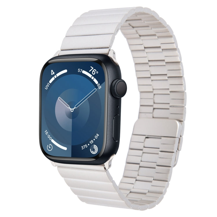Bamboo Stainless Steel Magnetic Watch Band, For Apple Watch Series 9 45mm, For Apple Watch Series 9 41mm, For Apple Watch Ultra 49mm