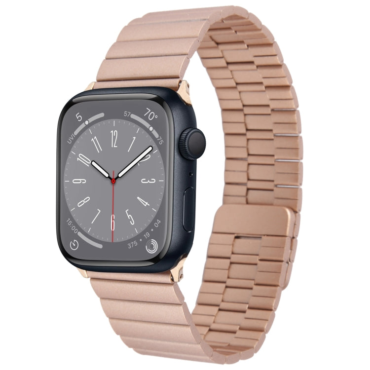 Bamboo Stainless Steel Magnetic Watch Band, For Apple Watch Series 8 41mm, For Apple Watch Series 8 45mm, For Apple Watch SE 2022 40mm