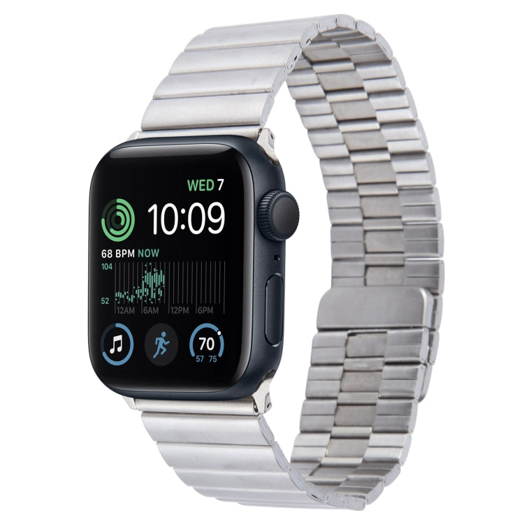 Bamboo Stainless Steel Magnetic Watch Band, For Apple Watch Series 8 41mm, For Apple Watch Series 8 45mm, For Apple Watch SE 2022 40mm