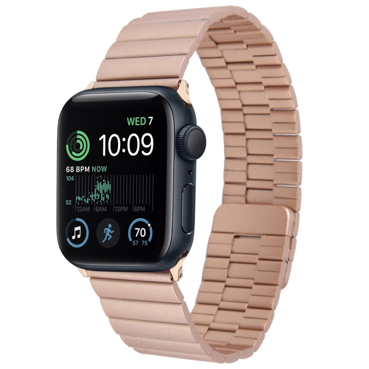Bamboo Stainless Steel Magnetic Watch Band, For Apple Watch SE 2022 44mm, For Apple Watch Series 7 41mm, For Apple Watch Series 7 45mm