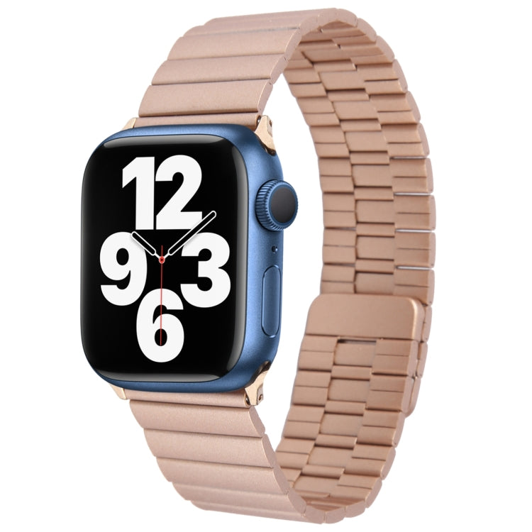 Bamboo Stainless Steel Magnetic Watch Band, For Apple Watch SE 2022 40mm, For Apple Watch SE 2022 44mm, For Apple Watch Series 7 41mm, For Apple Watch Series 7 45mm