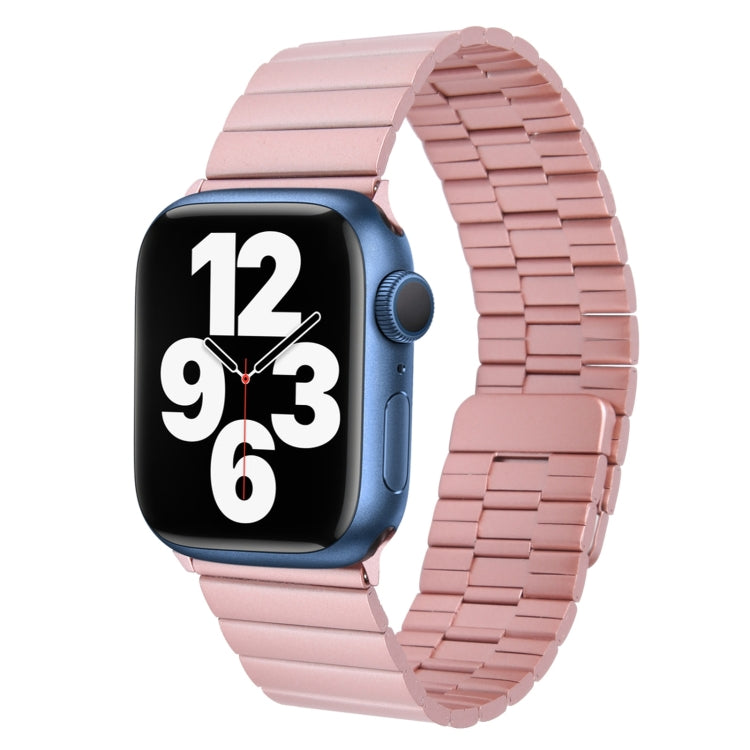 Bamboo Stainless Steel Magnetic Watch Band, For Apple Watch SE 2022 44mm, For Apple Watch Series 7 41mm, For Apple Watch Series 7 45mm