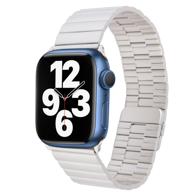 Bamboo Stainless Steel Magnetic Watch Band, For Apple Watch SE 40mm, For Apple Watch SE 44mm, For Apple Watch Series 6 40mm, For Apple Watch Series 6 44mm