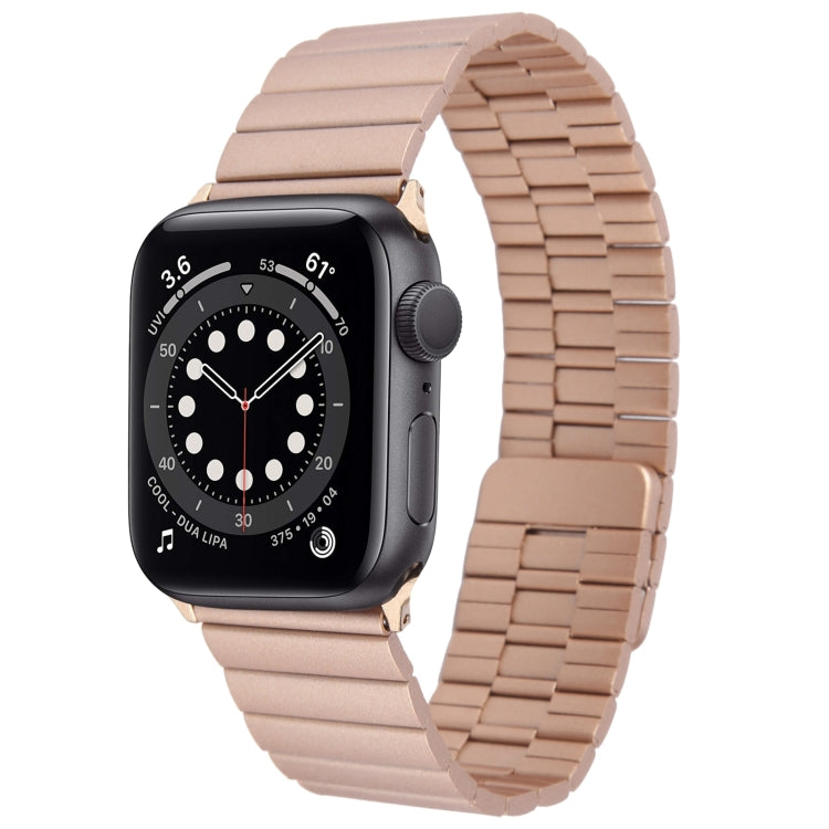 Bamboo Stainless Steel Magnetic Watch Band, For Apple Watch SE 40mm, For Apple Watch SE 44mm, For Apple Watch Series 6 40mm, For Apple Watch Series 6 44mm