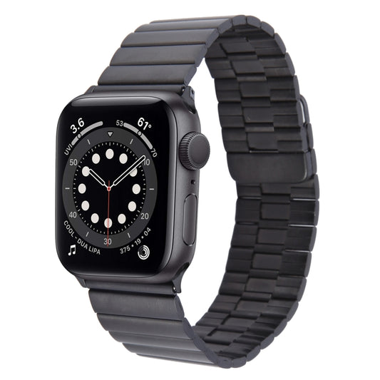 Bamboo Stainless Steel Magnetic Watch Band, For Apple Watch Series 6 44mm, For Apple Watch Series 5 44mm, For Apple Watch Series 5 40mm