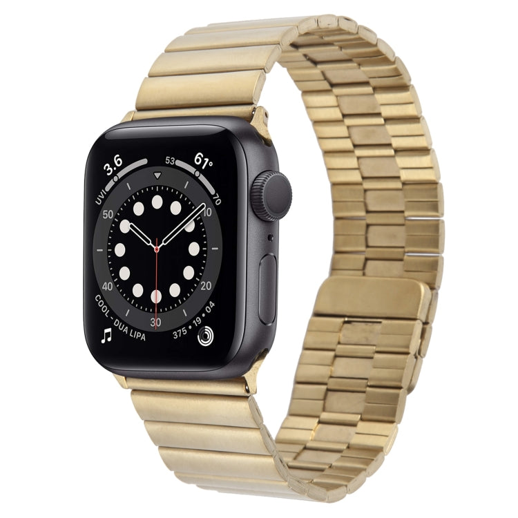 Bamboo Stainless Steel Magnetic Watch Band, For Apple Watch SE 40mm, For Apple Watch SE 44mm, For Apple Watch Series 6 40mm, For Apple Watch Series 6 44mm