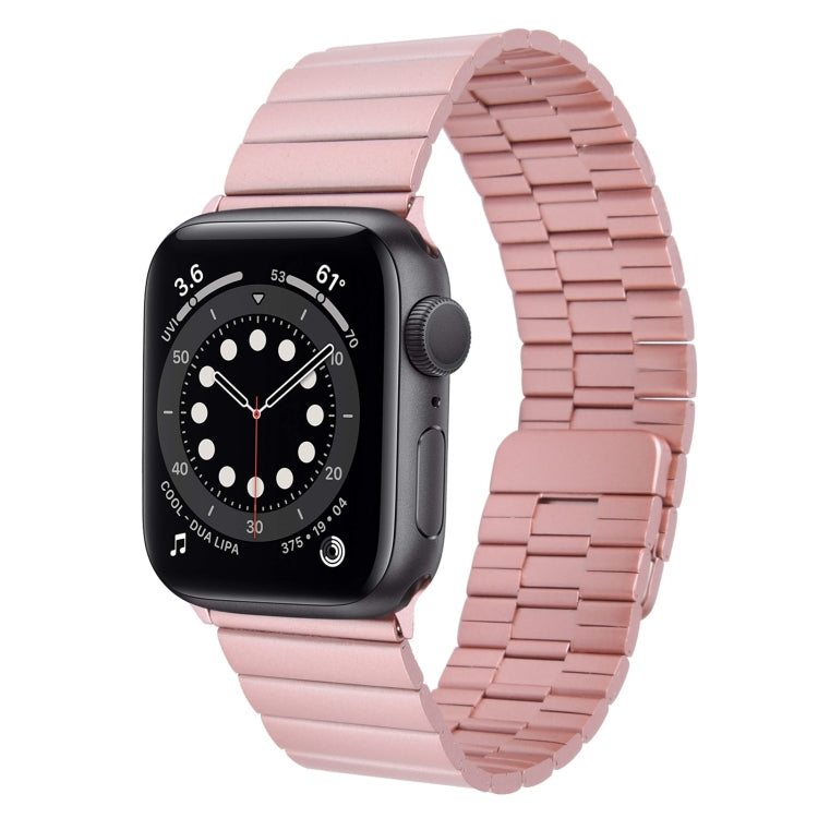 Bamboo Stainless Steel Magnetic Watch Band, For Apple Watch SE 40mm, For Apple Watch SE 44mm, For Apple Watch Series 6 40mm, For Apple Watch Series 6 44mm