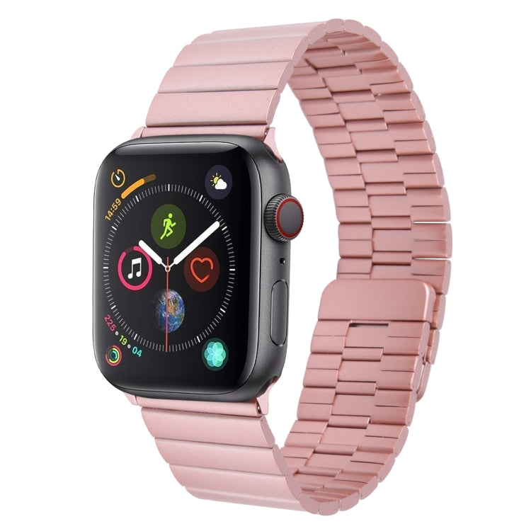 Bamboo Stainless Steel Magnetic Watch Band, For Apple Watch Series 4 44mm, For Apple Watch Series 4 40mm, For Apple Watch Series 3 38mm