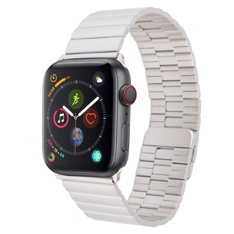 Bamboo Stainless Steel Magnetic Watch Band, For Apple Watch Series 4 44mm, For Apple Watch Series 4 40mm, For Apple Watch Series 3 38mm