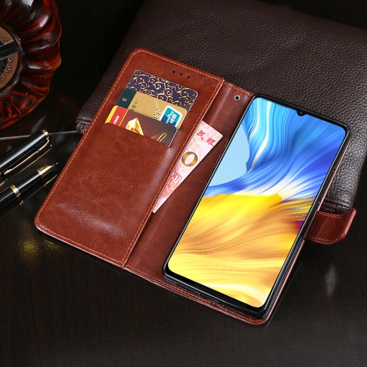 idewei Crazy Horse Texture Horizontal Flip Leather Case with Holder &amp; Card Slots &amp; Wallet, For Huawei Honor X10 Max, For Huawei P Smart S, For Xiaomi Redmi 9C, For Xiaomi Redmi 10X Pro 5G