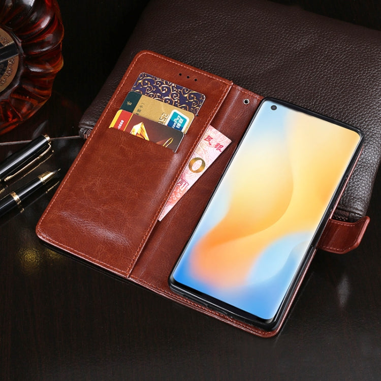 idewei Crazy Horse Texture Horizontal Flip Leather Case with Holder &amp; Card Slots &amp; Wallet, For Sony Xperia L4, For Vivo X50 Pro, For ZTE Blade V 2020, For HTC U20 5G