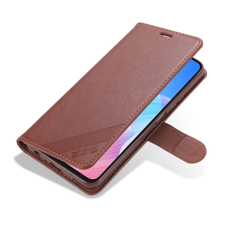 AZNS Sheepskin Texture Horizontal Flip Leather Case with Holder &amp; Card Slots &amp; Wallet, For Oppo Reno4 / Reno4 Pro, For Huawei Enjoy Z 5G, For Huawei Honor X10 5G, For Huawei Honor Play4, For Xiaomi Mi Note 10 Lite, For Huawei Honor Play 4T