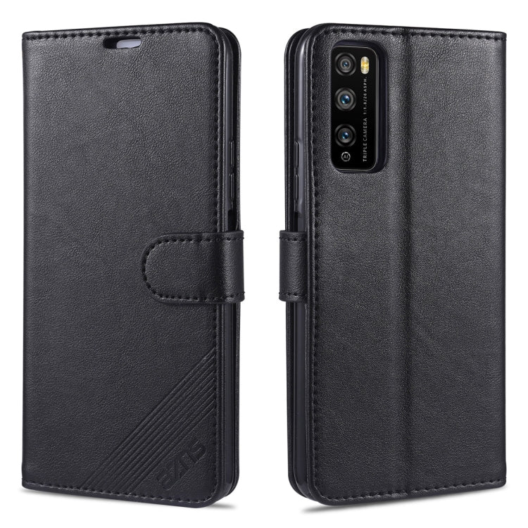 AZNS Sheepskin Texture Horizontal Flip Leather Case with Holder &amp; Card Slots &amp; Wallet, For Oppo Reno4 / Reno4 Pro, For Huawei Enjoy Z 5G, For Huawei Honor X10 5G, For Huawei Honor Play4, For Xiaomi Mi Note 10 Lite, For Huawei Honor Play 4T