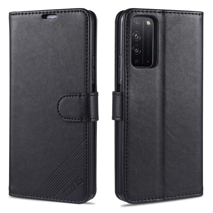 AZNS Sheepskin Texture Horizontal Flip Leather Case with Holder &amp; Card Slots &amp; Wallet, For Oppo Reno4 / Reno4 Pro, For Huawei Enjoy Z 5G, For Huawei Honor X10 5G, For Huawei Honor Play4, For Xiaomi Mi Note 10 Lite, For Huawei Honor Play 4T