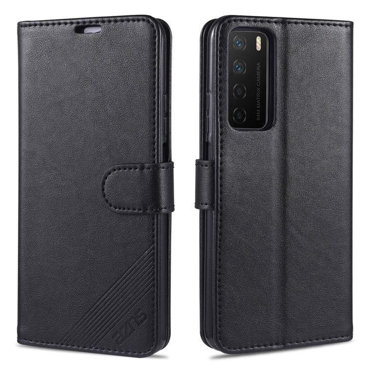 AZNS Sheepskin Texture Horizontal Flip Leather Case with Holder &amp; Card Slots &amp; Wallet, For Oppo Reno4 / Reno4 Pro, For Huawei Enjoy Z 5G, For Huawei Honor X10 5G, For Huawei Honor Play4, For Xiaomi Mi Note 10 Lite, For Huawei Honor Play 4T
