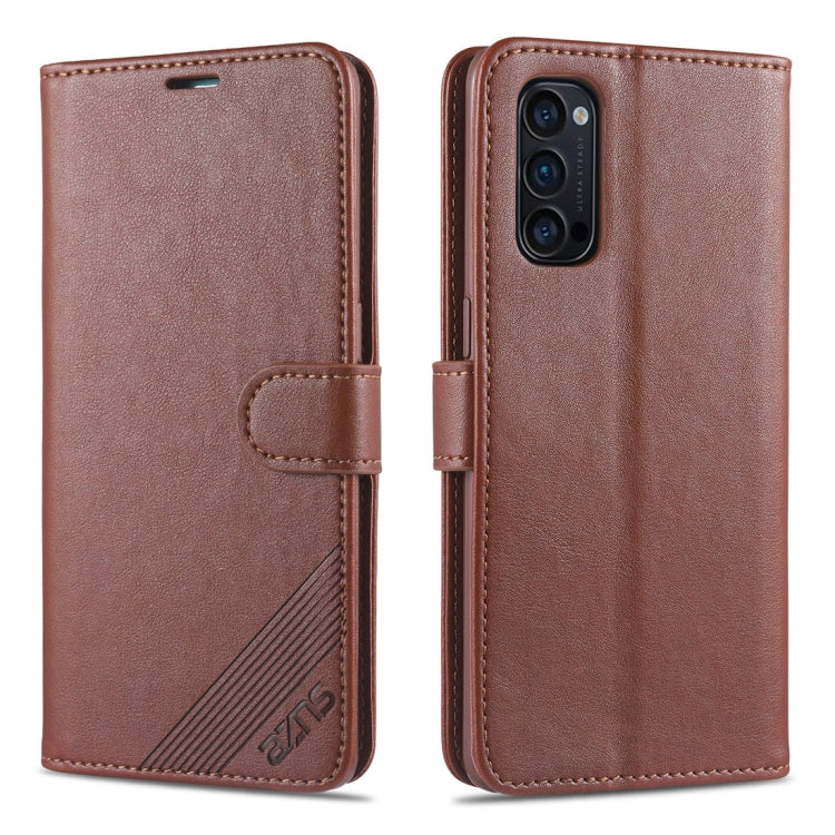 AZNS Sheepskin Texture Horizontal Flip Leather Case with Holder & Card Slots & Wallet, For Oppo Reno4 / Reno4 Pro, For Huawei Enjoy Z 5G, For Huawei Honor X10 5G, For Huawei Honor Play4, For Xiaomi Mi Note 10 Lite, For Huawei Honor Play 4T