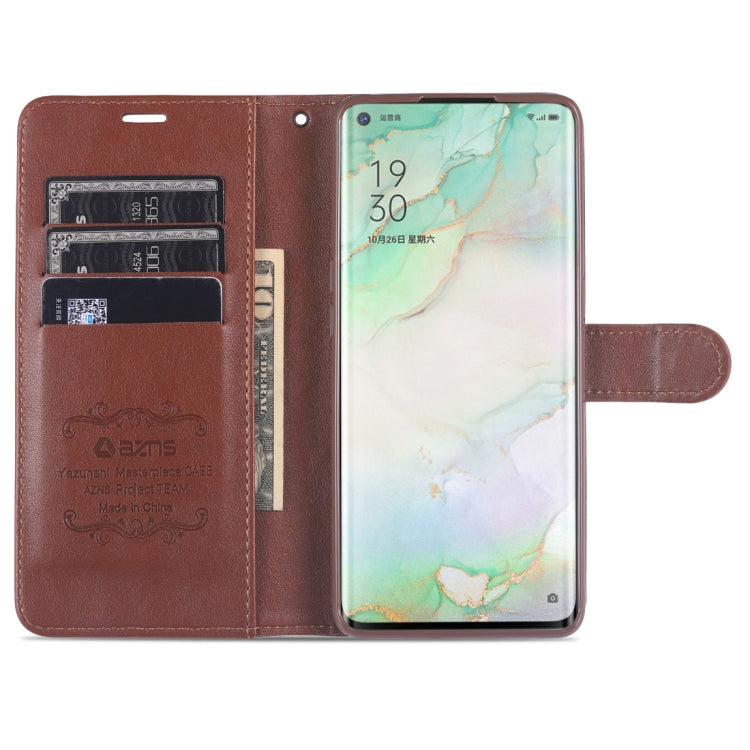 AZNS Sheepskin Texture Horizontal Flip Leather Case with Holder & Card Slots & Wallet, For Oppo Reno4 / Reno4 Pro, For Huawei Enjoy Z 5G, For Huawei Honor X10 5G, For Huawei Honor Play4, For Xiaomi Mi Note 10 Lite, For Huawei Honor Play 4T