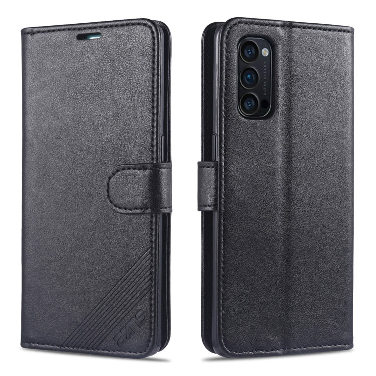 AZNS Sheepskin Texture Horizontal Flip Leather Case with Holder &amp; Card Slots &amp; Wallet, For Oppo Reno4 / Reno4 Pro, For Huawei Enjoy Z 5G, For Huawei Honor X10 5G, For Huawei Honor Play4, For Xiaomi Mi Note 10 Lite, For Huawei Honor Play 4T