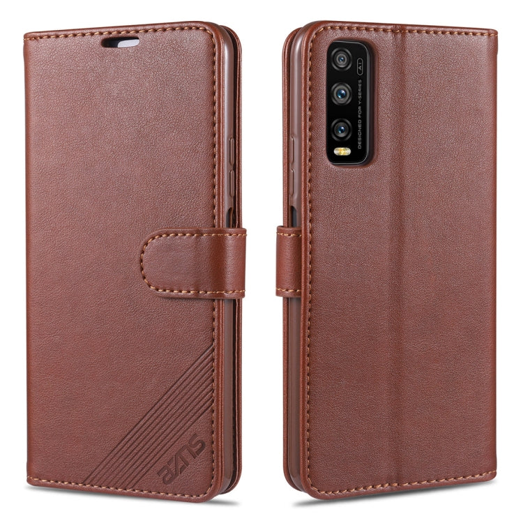 AZNS Sheepskin Texture Horizontal Flip Leather Case with Holder &amp; Card Slots &amp; Wallet, For Oppo Reno4 / Reno4 Pro, For Huawei Enjoy Z 5G, For Huawei Honor X10 5G, For Huawei Honor Play4, For Xiaomi Mi Note 10 Lite, For Huawei Honor Play 4T