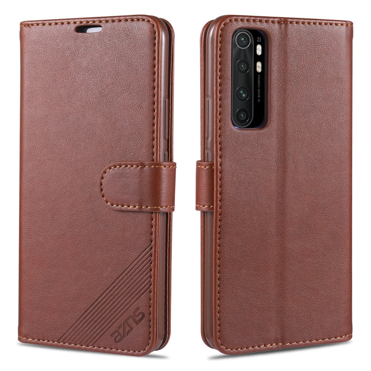 AZNS Sheepskin Texture Horizontal Flip Leather Case with Holder &amp; Card Slots &amp; Wallet, For Oppo Reno4 / Reno4 Pro, For Huawei Enjoy Z 5G, For Huawei Honor X10 5G, For Huawei Honor Play4, For Xiaomi Mi Note 10 Lite, For Huawei Honor Play 4T