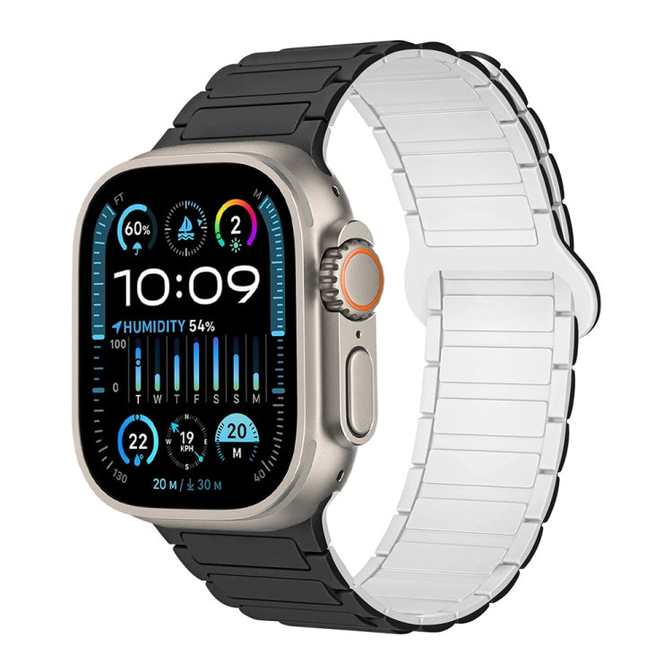 I-Shaped Magnetic Silicone Watch Band, For Apple Watch Ultra 2 49mm