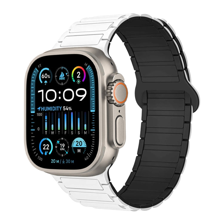 I-Shaped Magnetic Silicone Watch Band, For Apple Watch Ultra 2 49mm