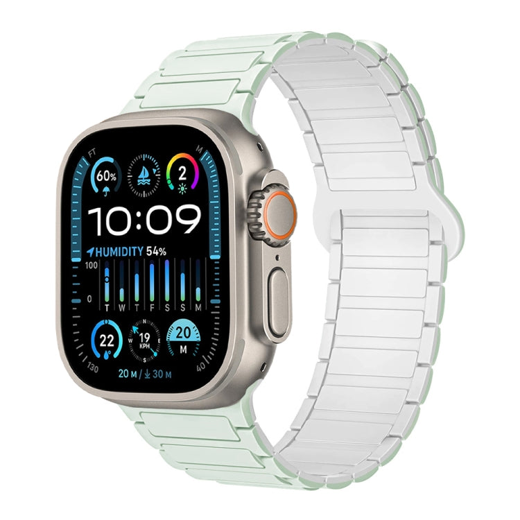 I-Shaped Magnetic Silicone Watch Band, For Apple Watch Ultra 2 49mm