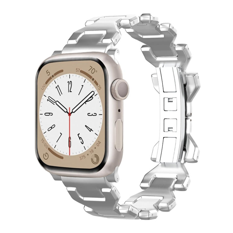 Y Type Pure Titanium Watch Band, For Apple Watch SE 40mm, For Apple Watch SE 44mm, For Apple Watch Series 6 40mm, For Apple Watch Series 6 44mm, For Apple Watch Series 5 44mm, For Apple Watch Series 5 40mm