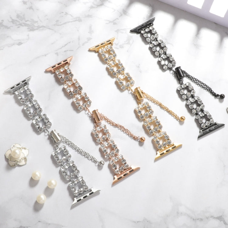 Rhinestone Metal Bracelet Watch Band, For Apple Watch 42mm, For Apple Watch 38mm