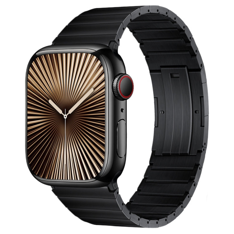 PG60 Single Bead Bamboo Joint Titanium Metal Watch Band, For Apple Watch Series 10 46mm, For Apple Watch Series 10 42mm, For Apple Watch SE 2023 44mm, For Apple Watch SE 2023 40mm, For Apple Watch Ultra 2 49mm, For Apple Watch Series 9 45mm������������...