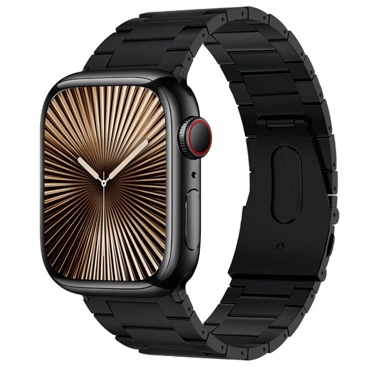 PG63 Three-Bead Protrusion Titanium Metal Watch Band, For Apple Watch Series 10 46mm, For Apple Watch Series 10 42mm, For Apple Watch SE 2023 44mm, For Apple Watch SE 2023 40mm, For Apple Watch Ultra 2 49mm, For Apple Watch Series 9 45mm���������������...