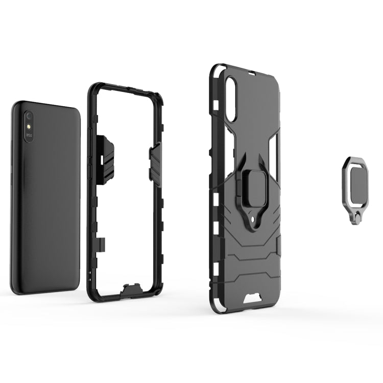 PC + TPU Anti-fall Protective Case with Magnetic Ring Holder, For Xiaomi Redmi 9A, For Xiaomi Redmi 9C, For Huawei Enjoy 20, For Huawei Maimang 9, For OPPO Realme C11