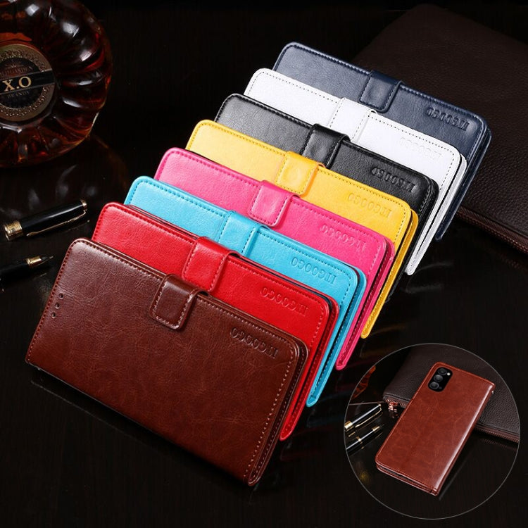 idewei Crazy Horse Texture Horizontal Flip Leather Case with Holder &amp; Card Slots &amp; Wallet, For OPPO Reno4 5G, For OPPO Reno4 Pro 5G, For OPPO Realme C11