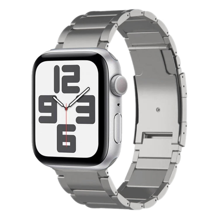 Titanium Metal Watch Band, For Apple Watch Series 10 46mm, For Apple Watch Series 10 42mm, For Apple Watch SE 2023 44mm, For Apple Watch SE 2023 40mm, For Apple Watch Ultra 2 49mm, For Apple Watch Series 9 45mm