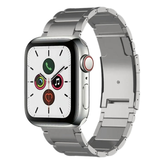 Titanium Metal Watch Band, For Apple Watch Series 5 44mm, For Apple Watch Series 5 40mm, For Apple Watch Series 4 44mm, For Apple Watch Series 4 40mm, For Apple Watch Series 3 38mm, For Apple Watch Series 3 42mm