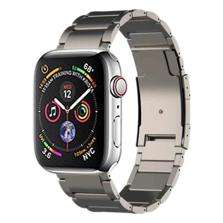 Titanium Metal Watch Band, For Apple Watch Series 6 40mm, For Apple Watch Series 6 44mm, For Apple Watch Series 5 44mm, For Apple Watch Series 5 40mm, For Apple Watch Series 4 44mm, For Apple Watch Series 4 40mm, For Apple Watch Series 3 38mm