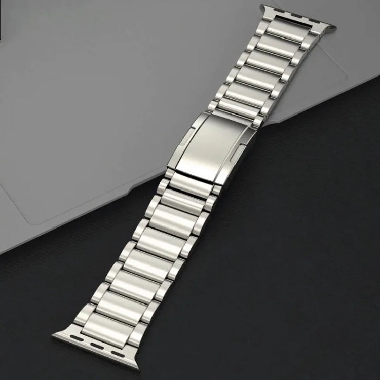 Titanium Metal Watch Band, For Apple Watch Series 10 46mm, For Apple Watch Series 10 42mm, For Apple Watch SE 2023 44mm, For Apple Watch SE 2023 40mm, For Apple Watch Ultra 2 49mm, For Apple Watch Series 9 45mm, For Apple Watch Series 9 41mm