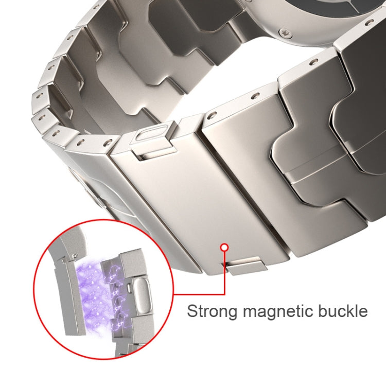 Magnetic Buckle Titanium Alloy Watch Band, For Apple Watch SE 2023 44mm, For Apple Watch Ultra 2 49mm, For Apple Watch Series 9 45mm, For Apple Watch Ultra 49mm, For Apple Watch Series 8 45mm, For Apple Watch SE 2022 44mm