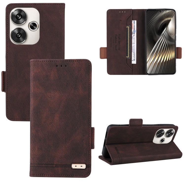 Magnetic Clasp Leather Phone Case