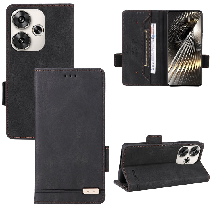 Magnetic Clasp Leather Phone Case