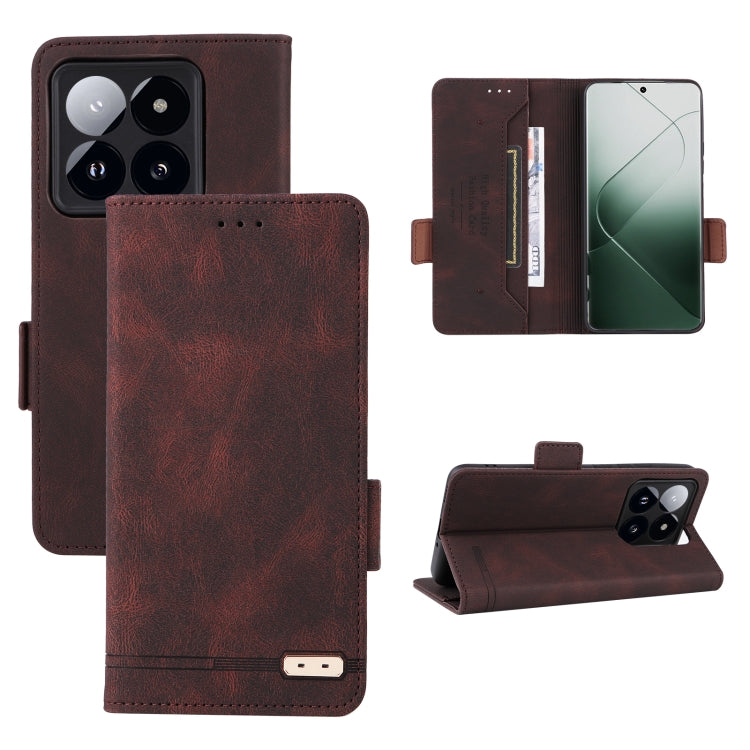 Magnetic Clasp Leather Phone Case