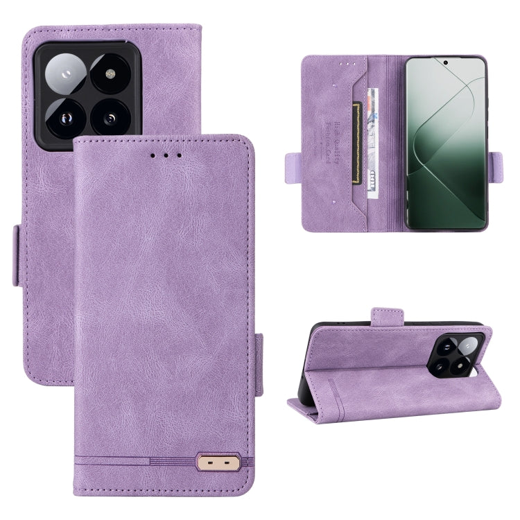 Magnetic Clasp Leather Phone Case