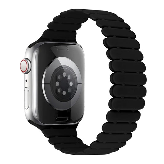 Bamboo Magnetic Silicone Watch Band, For Apple Watch Series 8 41mm, For Apple Watch Series 8 45mm